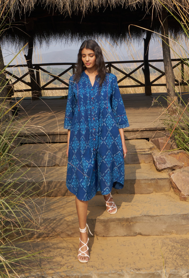 Jasmine Indigo Tunic