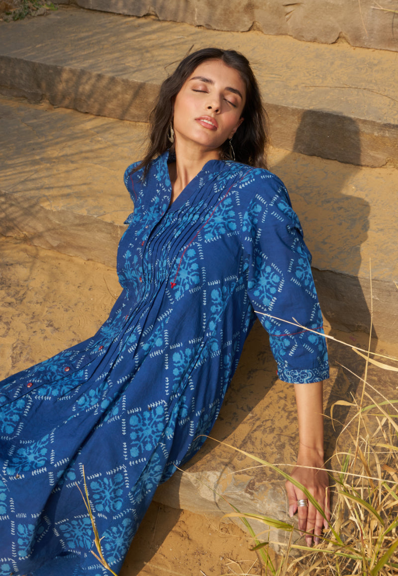 Jasmine Indigo Tunic