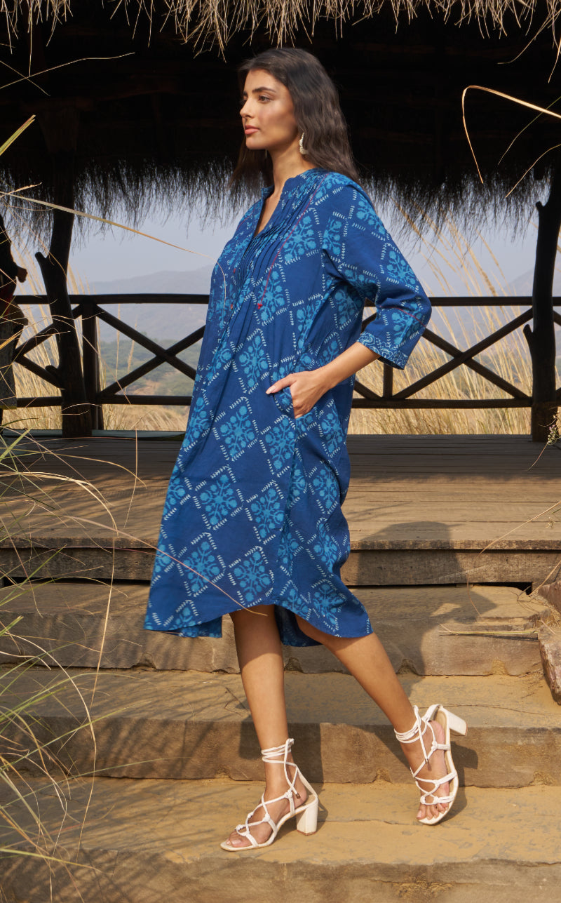 Jasmine Indigo Tunic