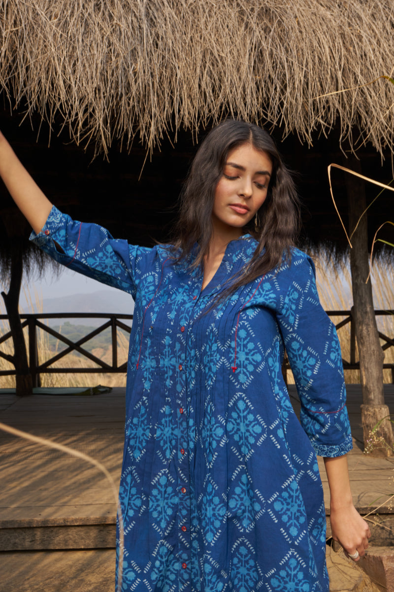 Jasmine Indigo Tunic