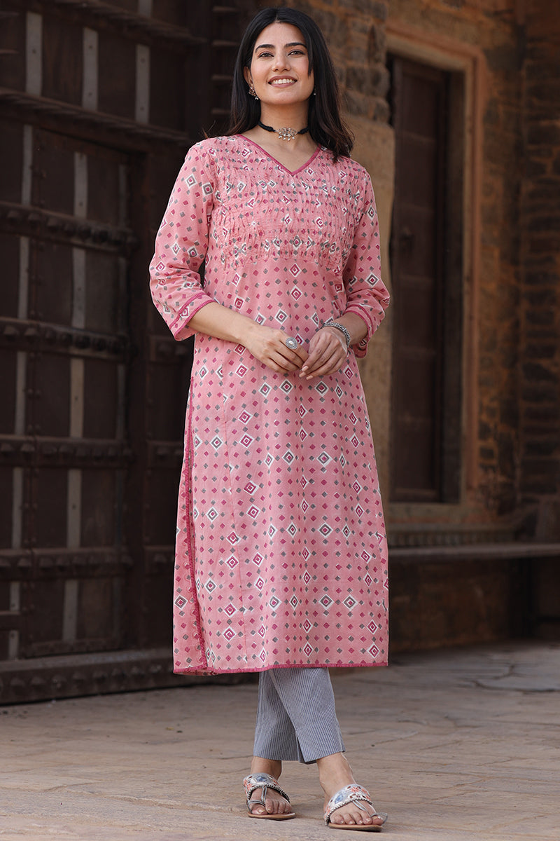 Heera Pink Kurta