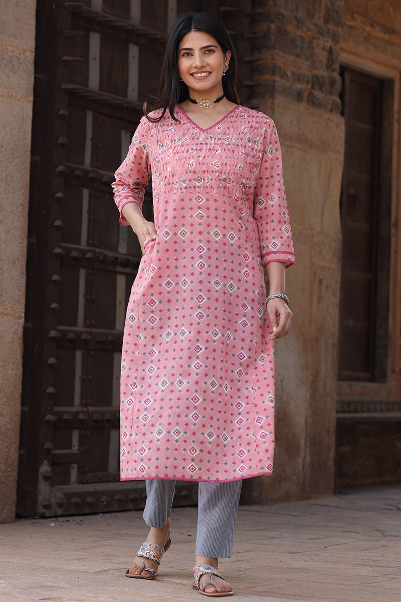 Heera Pink Kurta