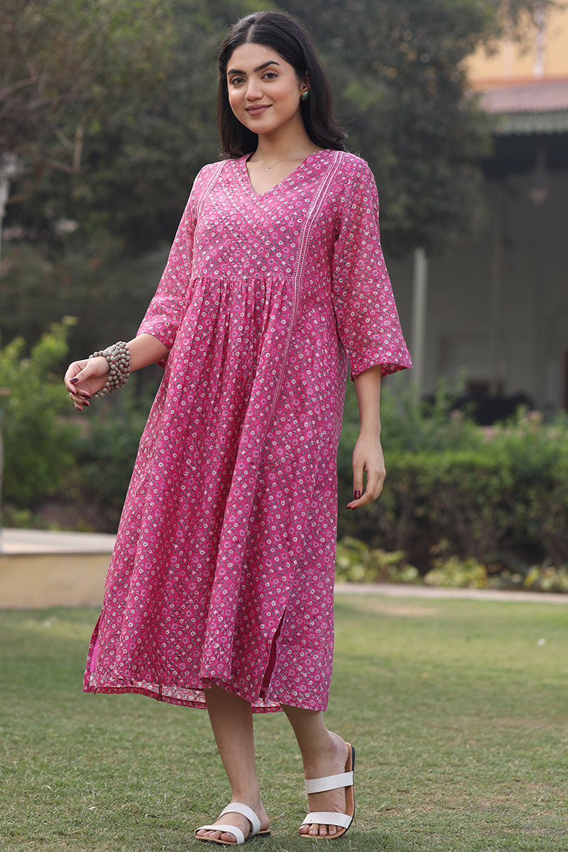 Upavan Pink Dress