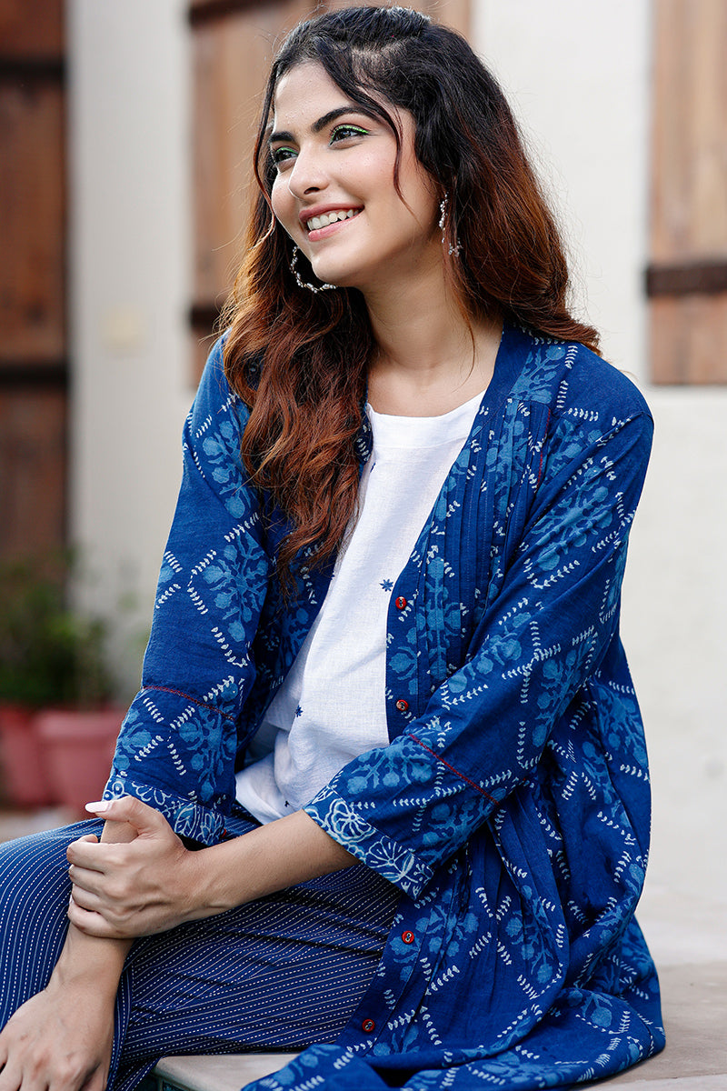 Jasmine Indigo Tunic